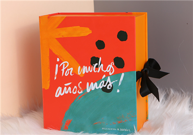 Flip book box